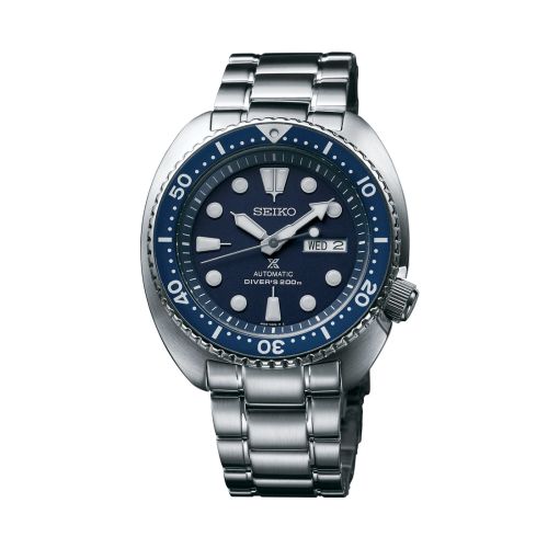 Seiko Prospex Diver Turtle Stainless Steel / Blue / Bracelet